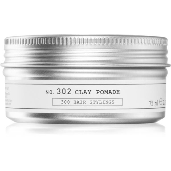 Depot Depot No. 302 Clay Pomade pomada za oblikovanje las z mat učinkom 75 ml