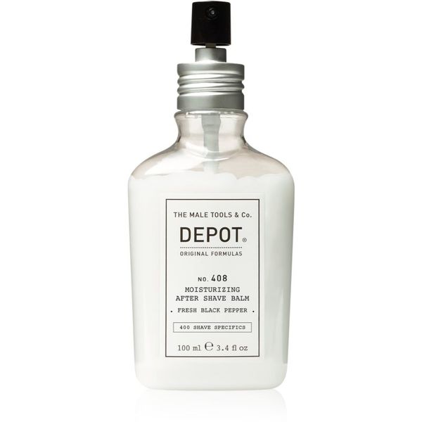 Depot Depot No. 408 Moisturizing After Shave Balm vlažilni balzam za po britju Fresh Black Pepper 100 ml