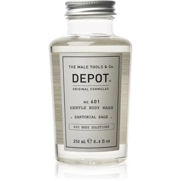 Depot Depot No. 601 Gentle Body Wash gel za prhanje za moške Sartorial Sage 250 ml