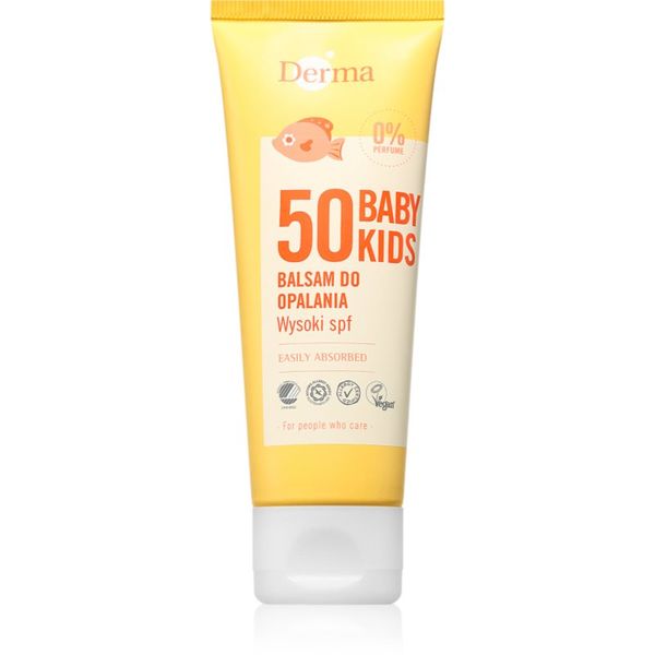 Derma Derma Kids krema za otroke za sončenje SPF 50 75 ml