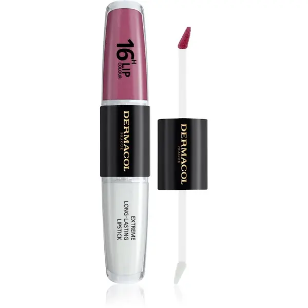 Dermacol Dermacol 16H Lip Colour Dolgoobstojna šminka in sijaj za ustnice odtenek 07 2x4 ml