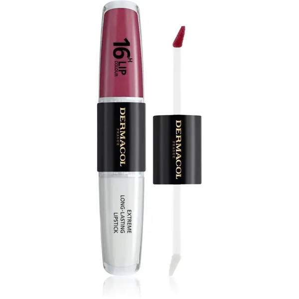 Dermacol Dermacol 16H Lip Colour Dolgoobstojna šminka in sijaj za ustnice odtenek 22 2x4 ml