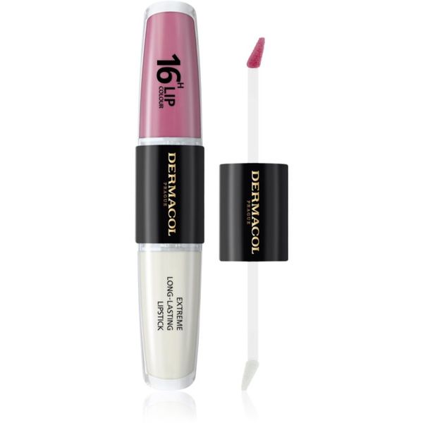 Dermacol Dermacol 16H Lip Colour Dolgoobstojna šminka in sijaj za ustnice odtenek 37 2x4 ml