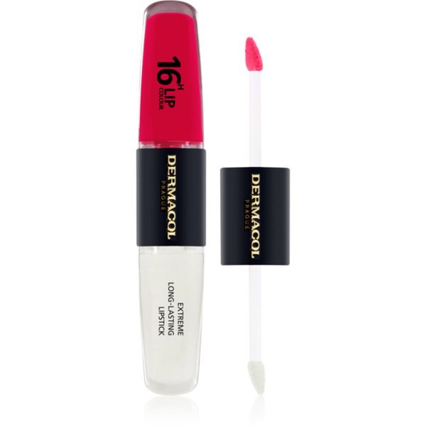 Dermacol Dermacol 16H Lip Colour Dolgoobstojna šminka in sijaj za ustnice odtenek 4 2x4 ml