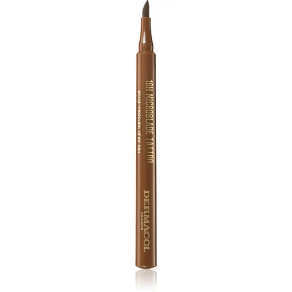 Dermacol Dermacol 16H Microblade Tattoo vodoodporen flomaster za obrvi odtenek 02 1 ml