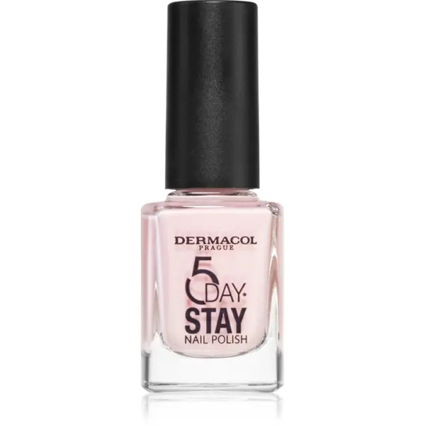 Dermacol Dermacol 5 Day Stay dolgoobstojen lak za nohte odtenek 06 First Kiss 11 ml