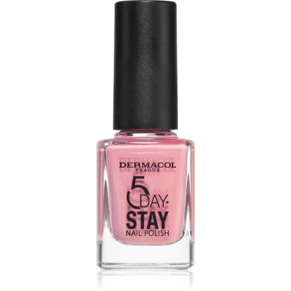 Dermacol Dermacol 5 Day Stay dolgoobstojen lak za nohte odtenek 09 Candy Shop 11 ml