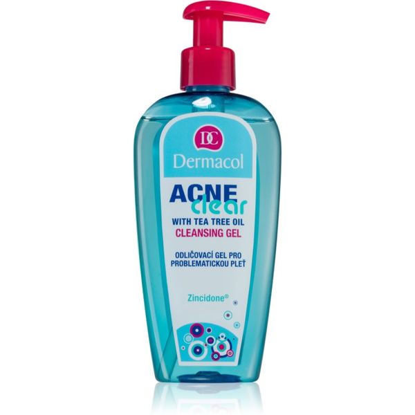 Dermacol Dermacol Acne Clear čistilni gel za odstranjevanje ličil za problematično kožo 200 ml