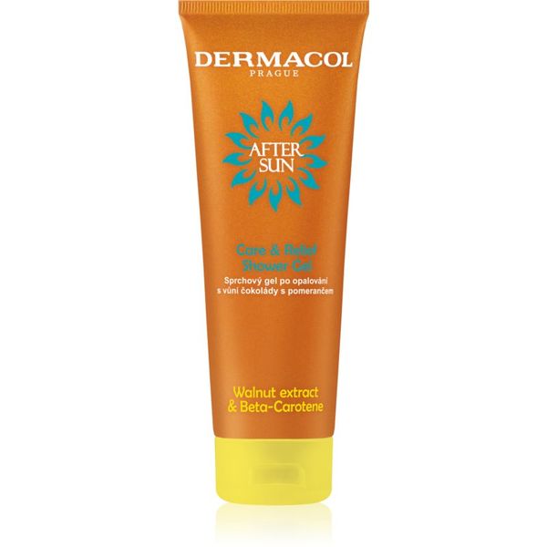 Dermacol Dermacol After Sun gel za prhanje po sončenju čokolada in pomaranča 250 ml