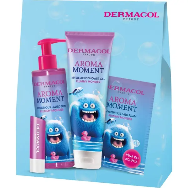 Dermacol Dermacol Aroma Moment Plummy Monster darilni set za otroke dišave Plum
