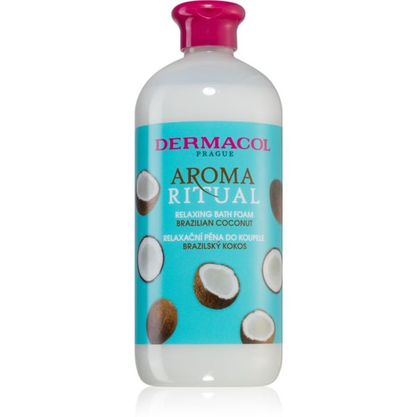 Dermacol Dermacol Aroma Ritual Brazilian Coconut relaksacijska pena za kopel 500 ml