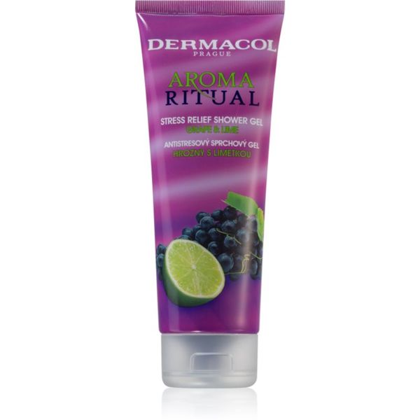 Dermacol Dermacol Aroma Ritual Grape & Lime antistresni gel za prhanje 250 ml