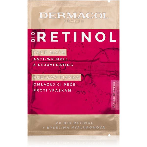 Dermacol Dermacol Bio Retinol kremasta maska proti gubam 16 ml