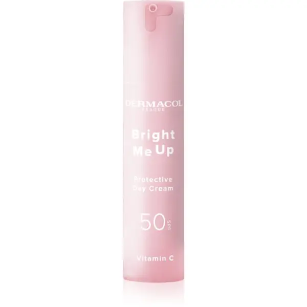 Dermacol Dermacol Bright Me Up Protective Day Cream dnevna zaščitna krema z vitaminom C SPF 50 50 ml