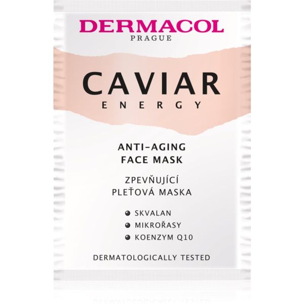 Dermacol Dermacol Caviar Energy maska proti gubam za učvrstitev obraza 16 ml