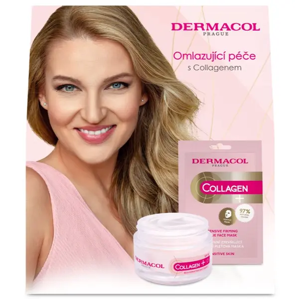 Dermacol Dermacol Collagen + darilni set z revitalizacijskim učinkom