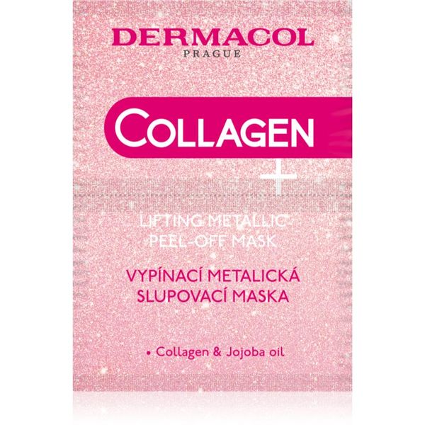 Dermacol Dermacol Collagen + lifting luščilna maska 2x7,5 ml