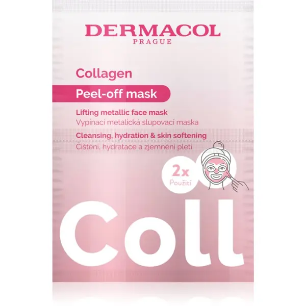 Dermacol Dermacol Collagen lifting luščilna maska 2x8 ml