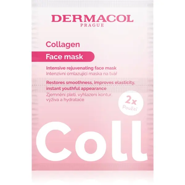 Dermacol Dermacol Collagen pomlajevalna maska 2x8 g
