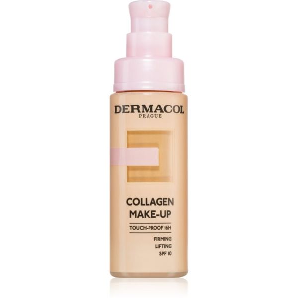 Dermacol Dermacol Collagen vlažilni tekoči puder z gladilnim učinkom odtenek 4.0 Tan 20 ml