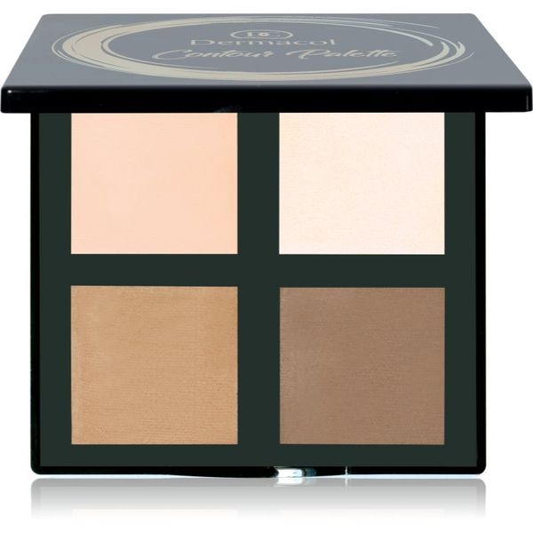 Dermacol Dermacol Compact Contour paleta za konture obraza odtenek 01 12 g