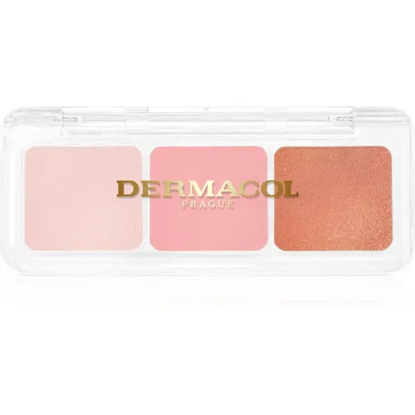 Dermacol Dermacol Compact Trio paleta senčil za oči odtenek 4 Fairy Flirtini 4.2 g
