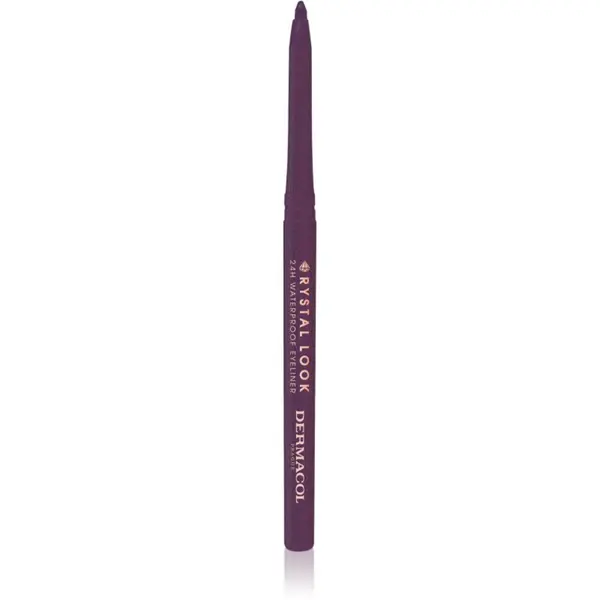 Dermacol Dermacol Crystal Look samodejni svinčnik za oči odtenek 02 Violet 4,5 g