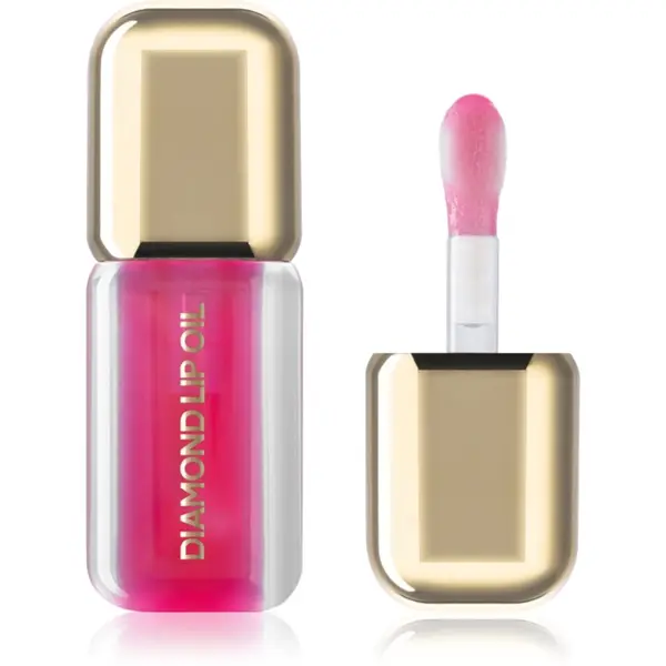 Dermacol Dermacol Diamond Lip Oil tonirno olje za ustnice z učinkom povečanja odtenek 05 Rose Flame 4 ml