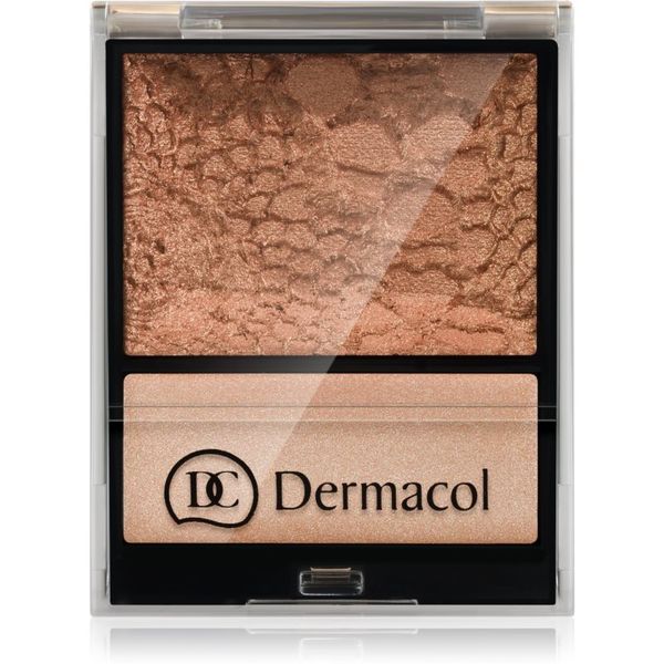 Dermacol Dermacol Duo Bronze paleta osvetljevalcev 11 g