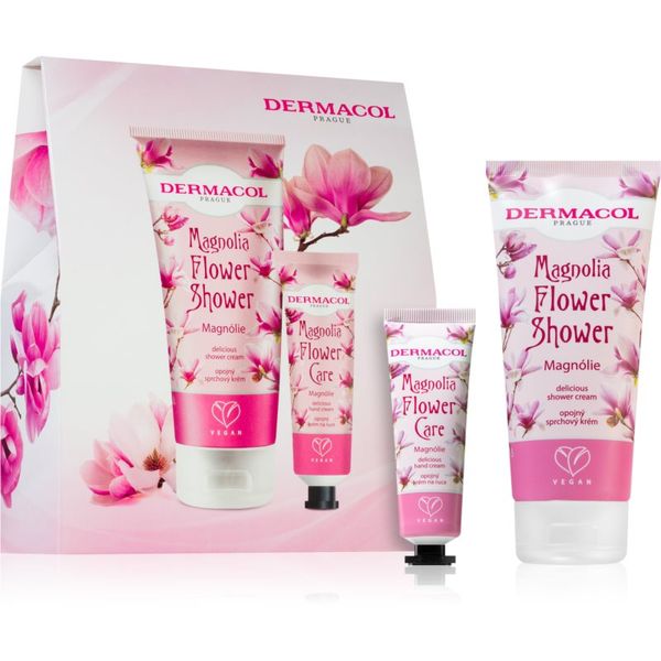 Dermacol Dermacol Flower Care Magnolia darilni set (z vonjem cvetja)