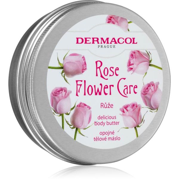 Dermacol Dermacol Flower Care Rose hranilno maslo za telo z vonjem vrtnic 75 ml