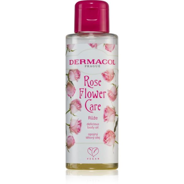 Dermacol Dermacol Flower Care Rose razkošno hranilno olje za telo 100 ml