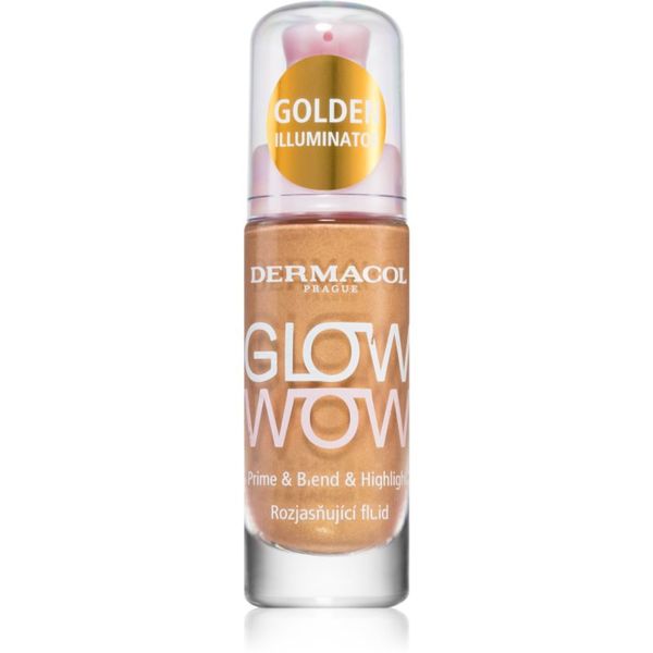 Dermacol Dermacol GLOW WOW Golden Illuminator fluid za osvetljevanje 20 ml