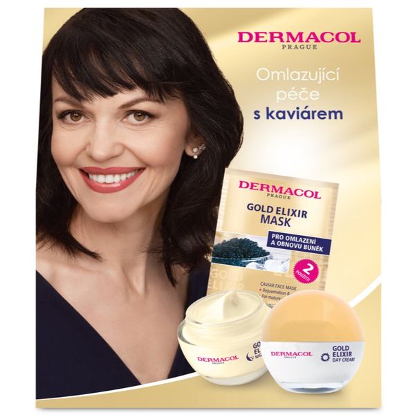 Dermacol Dermacol Gold Elixir darilni set (za zrelo kožo)