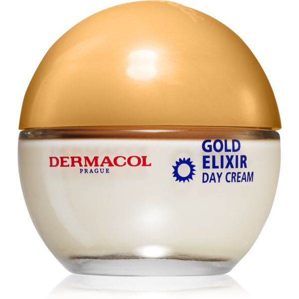 Dermacol Dermacol Gold Elixir dnevna pomlajevalna krema s kaviarjem 50 ml