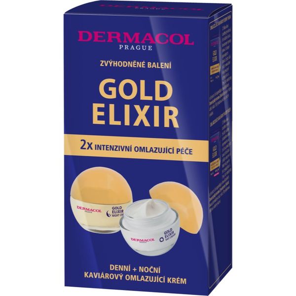 Dermacol Dermacol Gold Elixir pomlajevalna krema (duo)