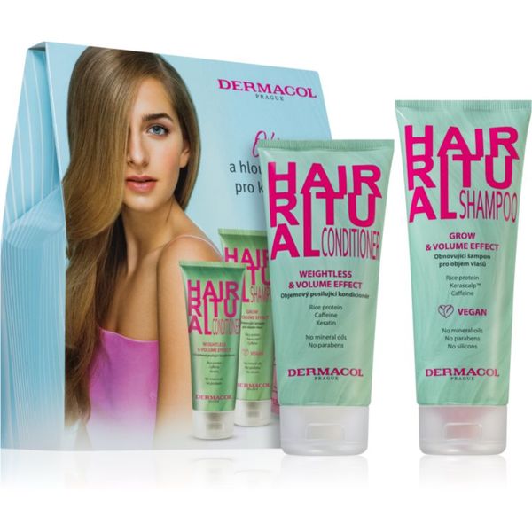 Dermacol Dermacol Hair Ritual darilni set za volumen las
