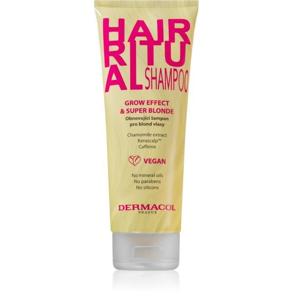 Dermacol Dermacol Hair Ritual obnovitveni šampon za blond lase 250 ml