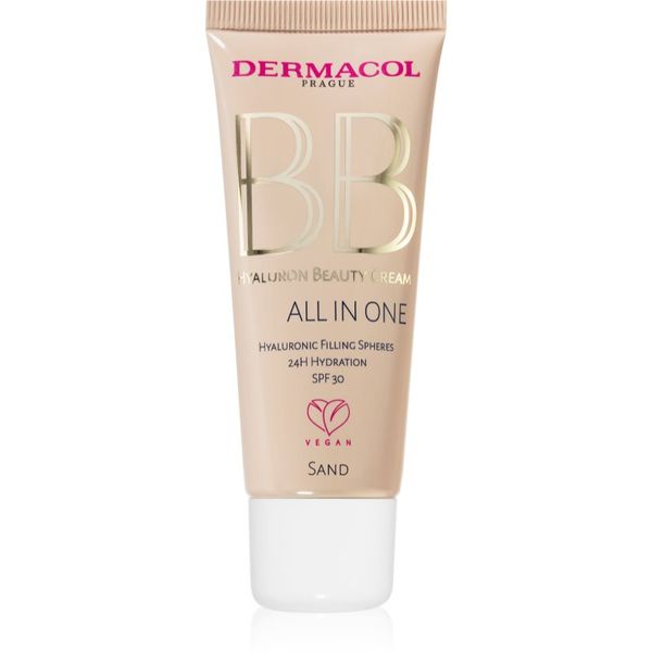 Dermacol Dermacol Hyaluron Beauty Cream vlažilna BB krema SPF 30 odtenek No.1 Sand 30 ml