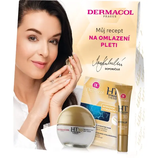 Dermacol Dermacol Hyaluron Therapy 3D darilni set s hialuronsko kislino za ženske