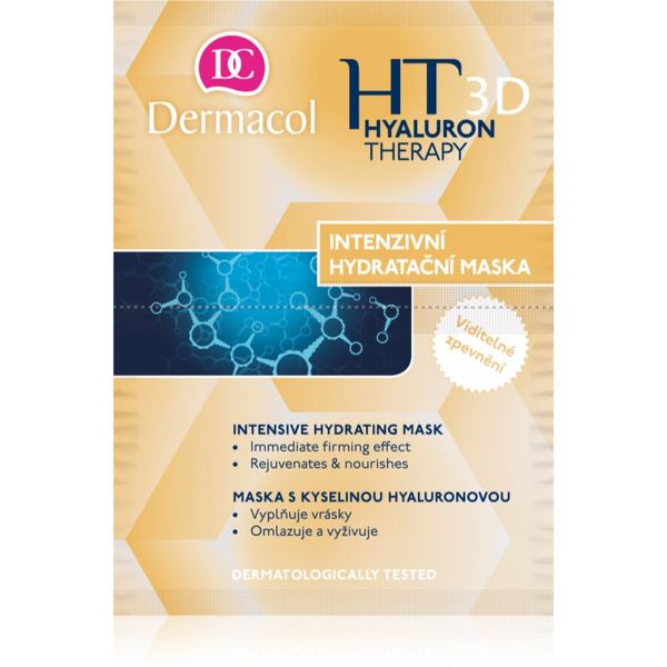Dermacol Dermacol Hyaluron Therapy 3D intenzivna vlažilna maska s hialuronsko kislino 16 g