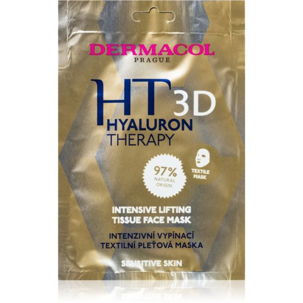 Dermacol Dermacol Hyaluron Therapy 3D maska iz platna z lifting učinkom za napeto kožo 1 kos