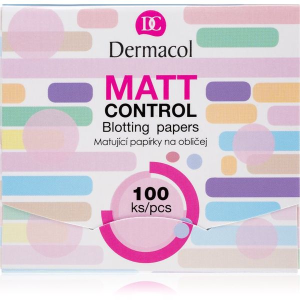 Dermacol Dermacol Matt Control papirčki za matiranje 100 kos