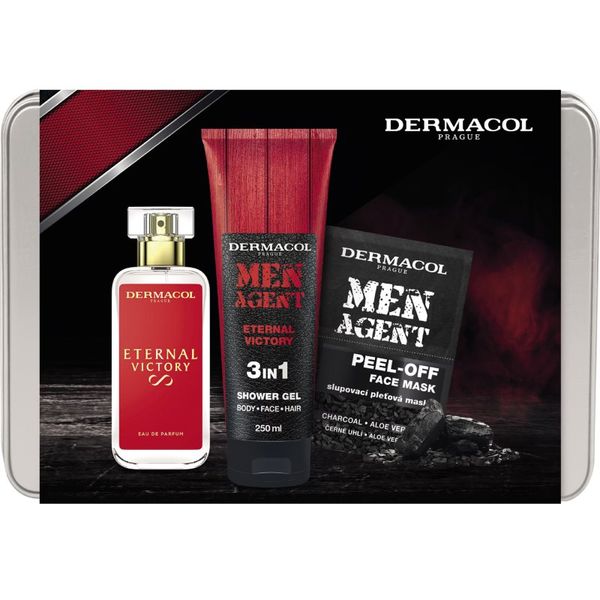 Dermacol Dermacol Men Agent Eternal Victory darilni set (za telo in obraz) za moške