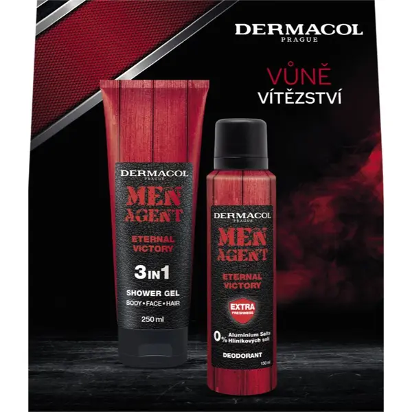 Dermacol Dermacol Men Agent Eternal Victory darilni set za telo za moške