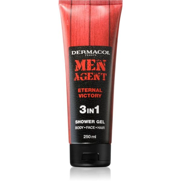 Dermacol Dermacol Men Agent Eternal Victory gel za prhanje za obraz, telo in lase za moške 250 ml