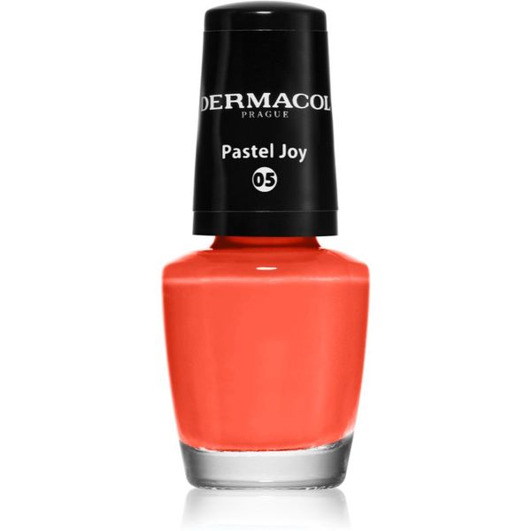 Dermacol Dermacol Mini lak za nohte odtenek 05 Pastel Joy 5 ml