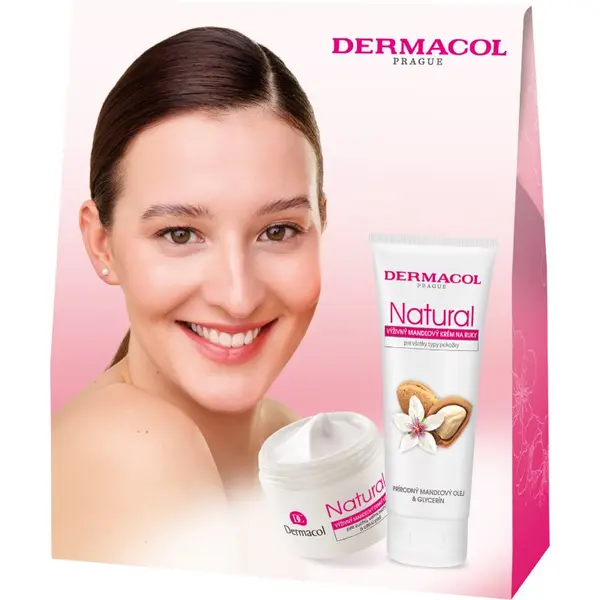 Dermacol Dermacol Natural darilni set z mandljevim oljem