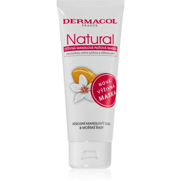 Dermacol Dermacol Natural hranilna kremasta maska za občutljivo in zelo suho kožo 100 ml