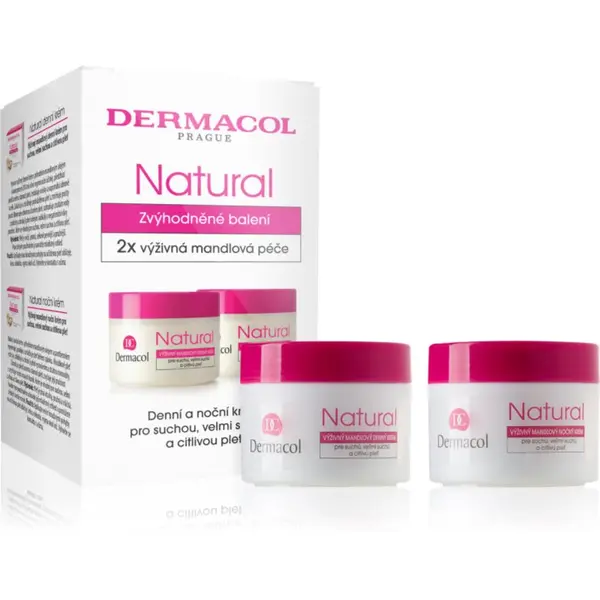Dermacol Dermacol Natural hranilna mandljeva krema duo